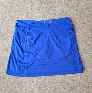Blue Golf Skort